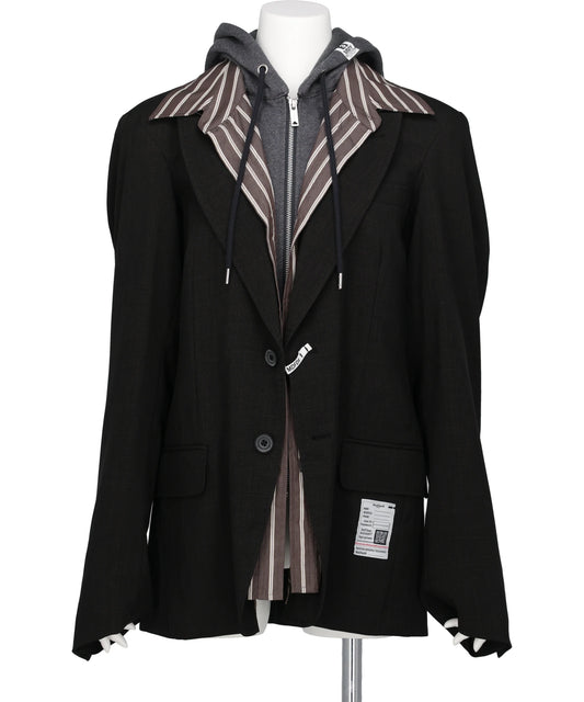 Maison MIHARA YASUHIRO(メゾンミハラヤスヒロ) THREE LAYERED HOUNDSTOOTH JACKET