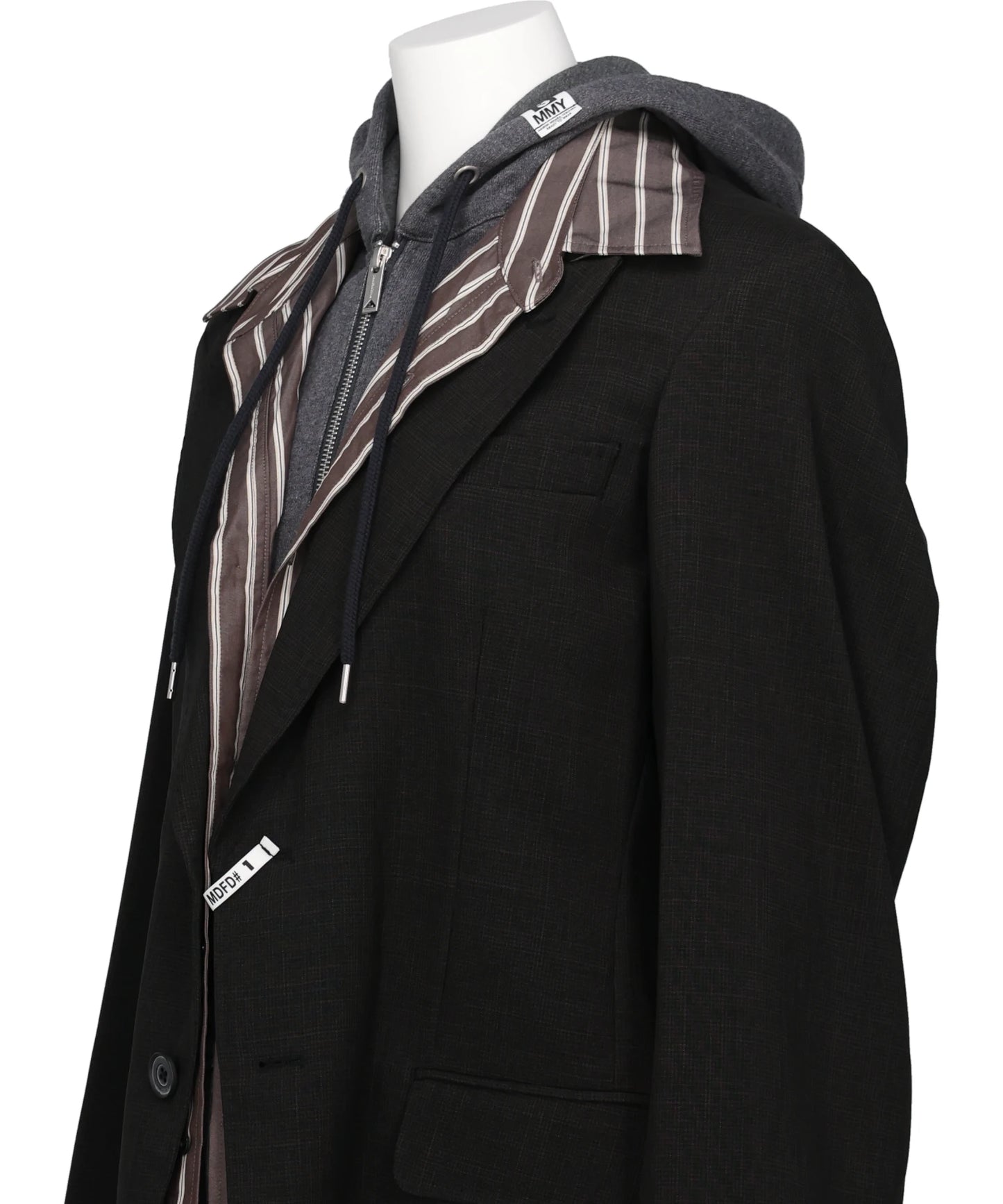 THREE LAYERED HOUNDSTOOTH JACKET