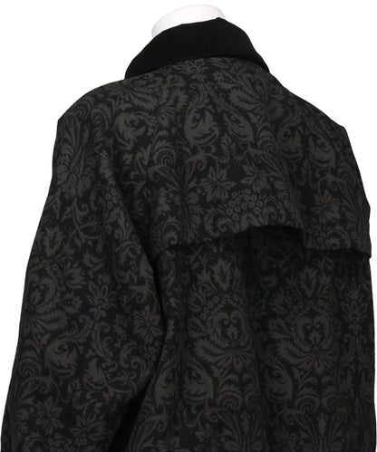 ORNAMENT PRINT CORDUROY COLLAR JACKET