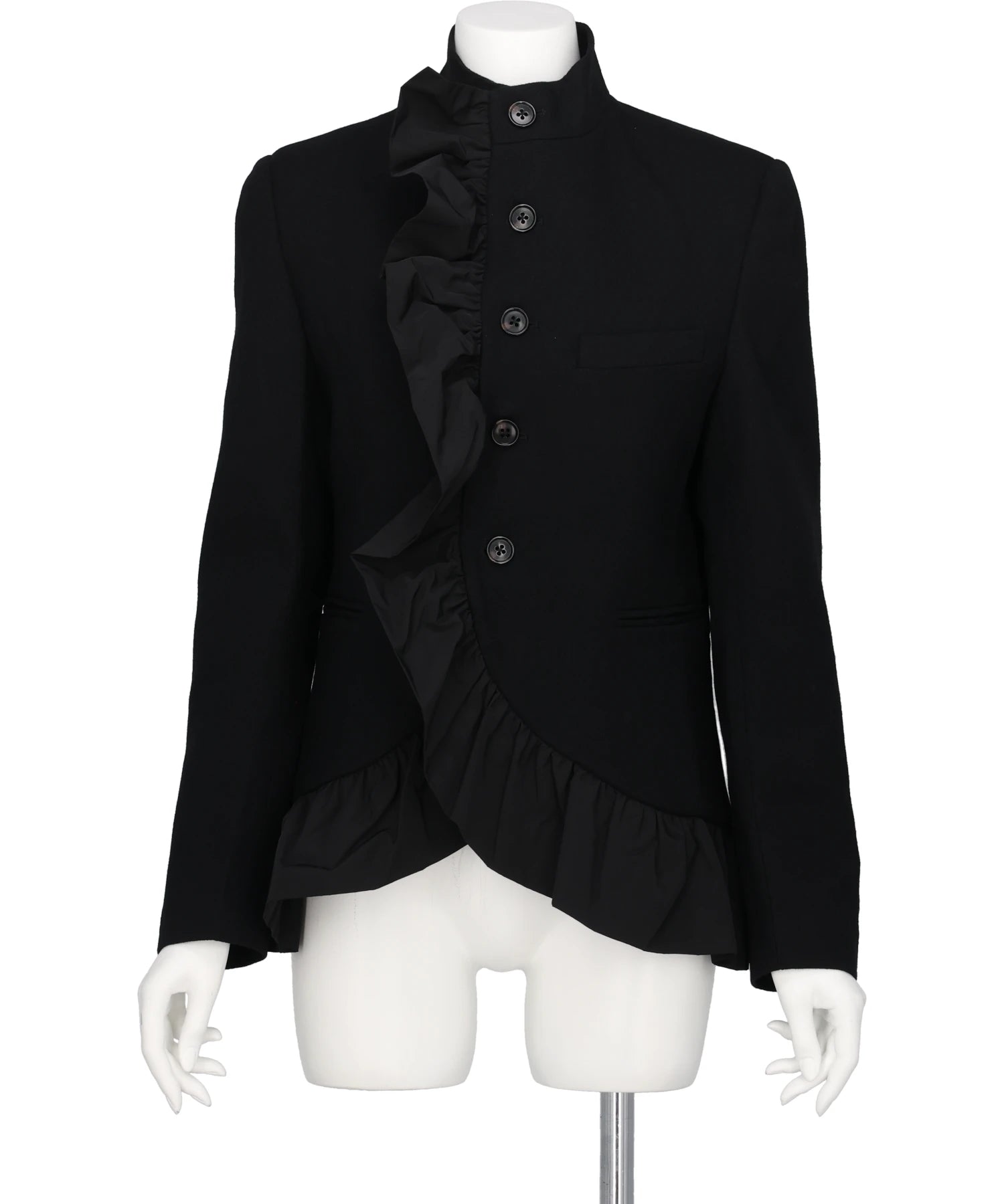 VIVIANO(ヴィヴィアーノ)VOLANT STAND COLLAR JACKET