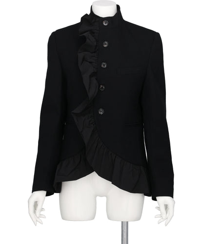 VIVIANO(ヴィヴィアーノ)VOLANT STAND COLLAR JACKET