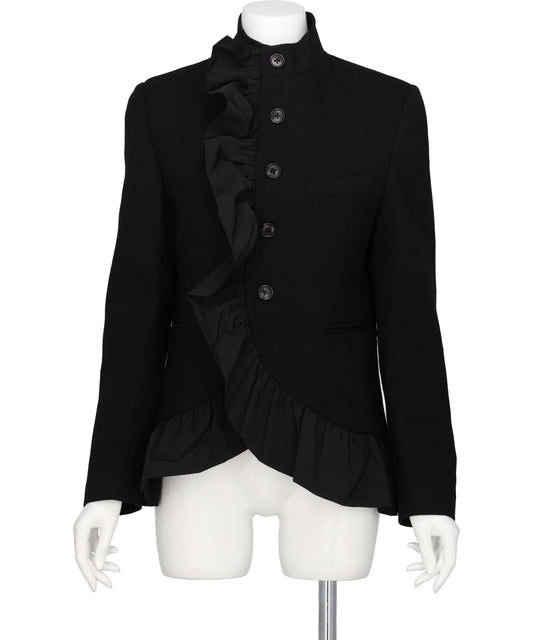 VIVIANO(ヴィヴィアーノ)VOLANT STAND COLLAR JACKET