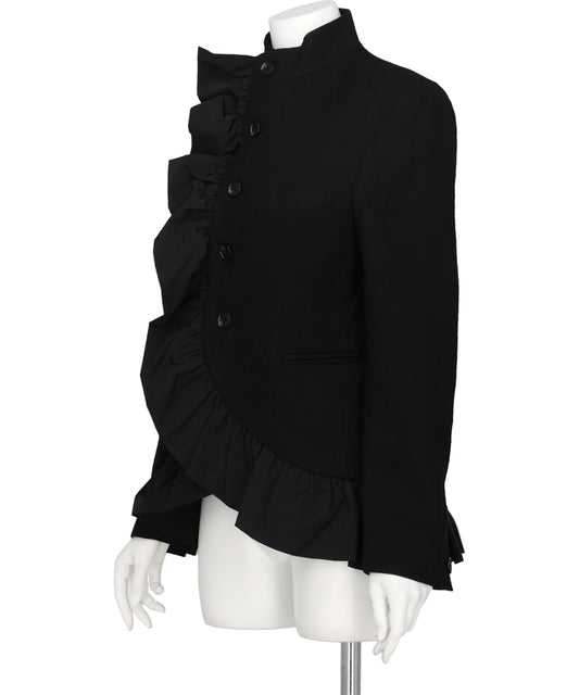 VOLANT STAND COLLAR JACKET