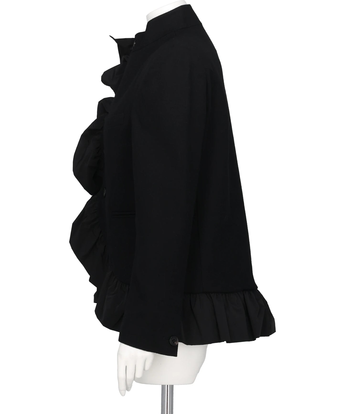 VOLANT STAND COLLAR JACKET