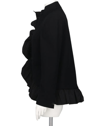 VOLANT STAND COLLAR JACKET