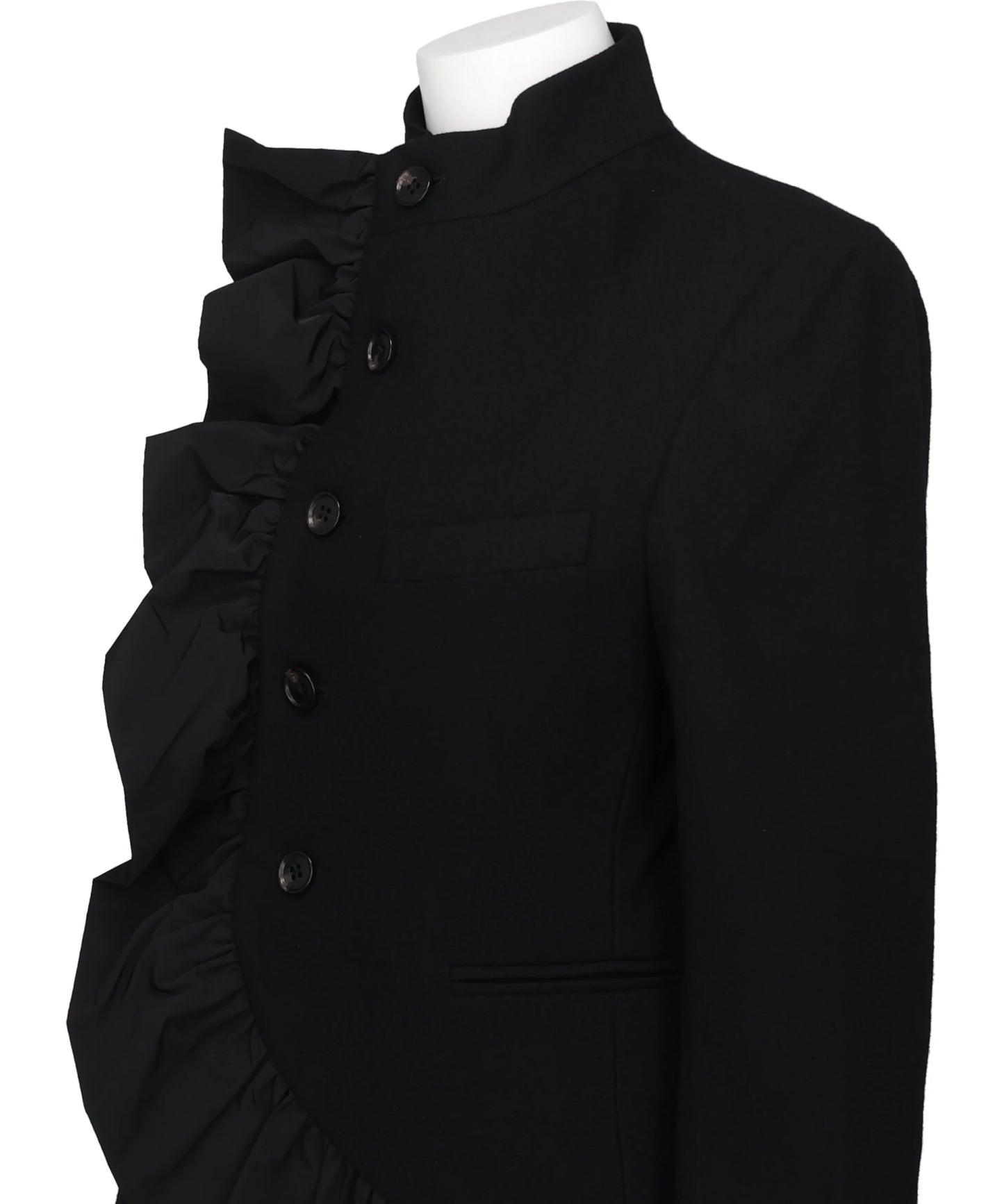 VOLANT STAND COLLAR JACKET