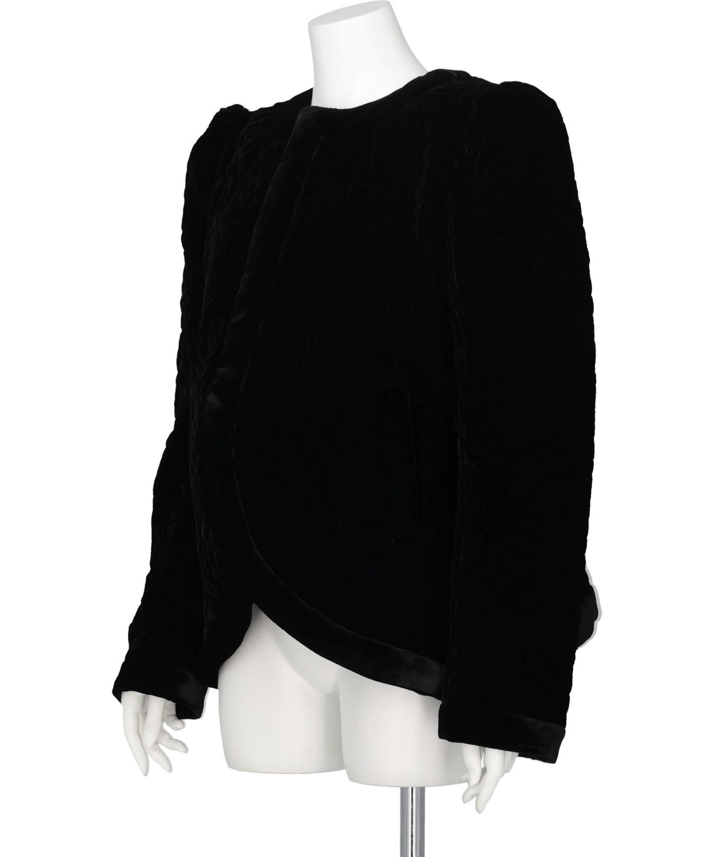 MATELASSE VELVET JACKET