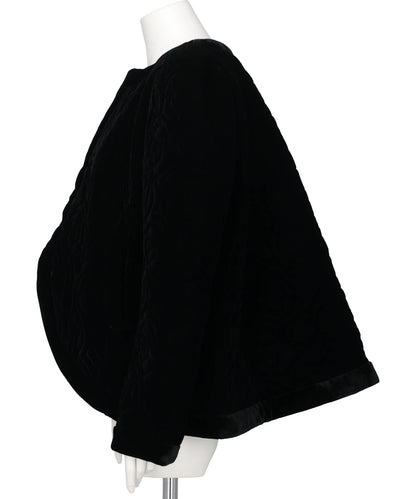 MATELASSE VELVET JACKET