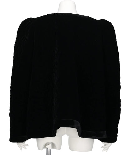 MATELASSE VELVET JACKET