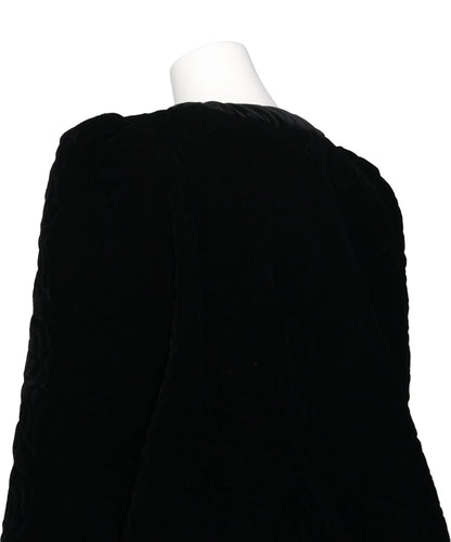 MATELASSE VELVET JACKET