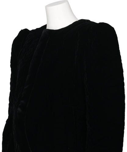 MATELASSE VELVET JACKET