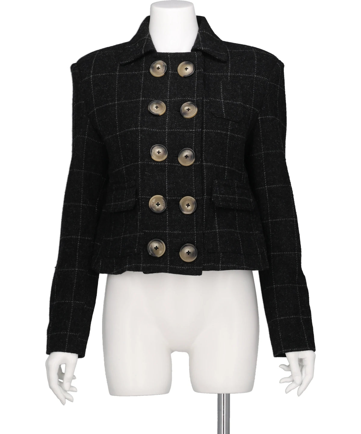 VAQUERA NYC（ヴァケラ）2026AW MELTON SHRUNKEN BLAZER WOVEN VAQ12J003