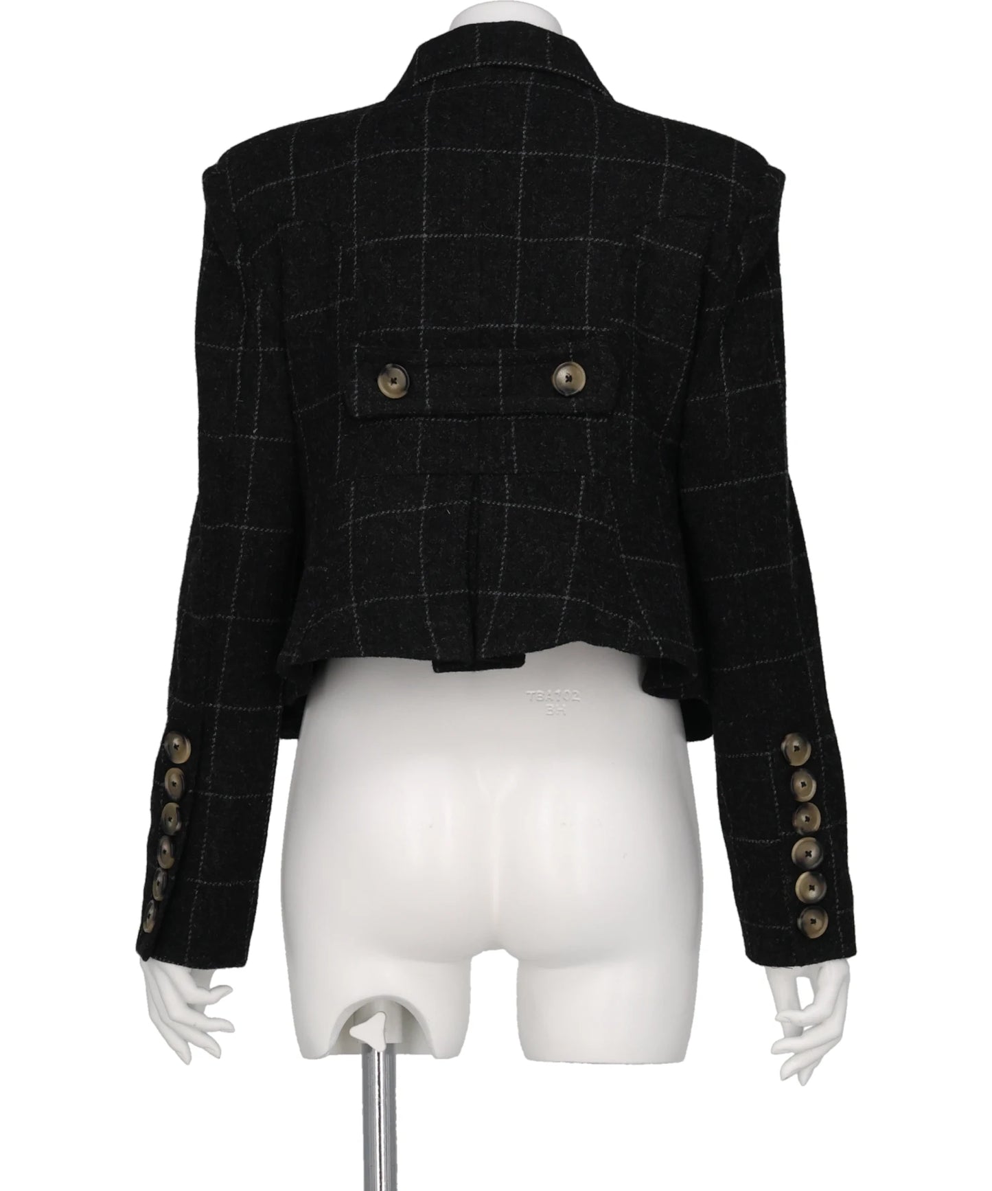 MELTON SHRUNKEN BLAZER WOVEN