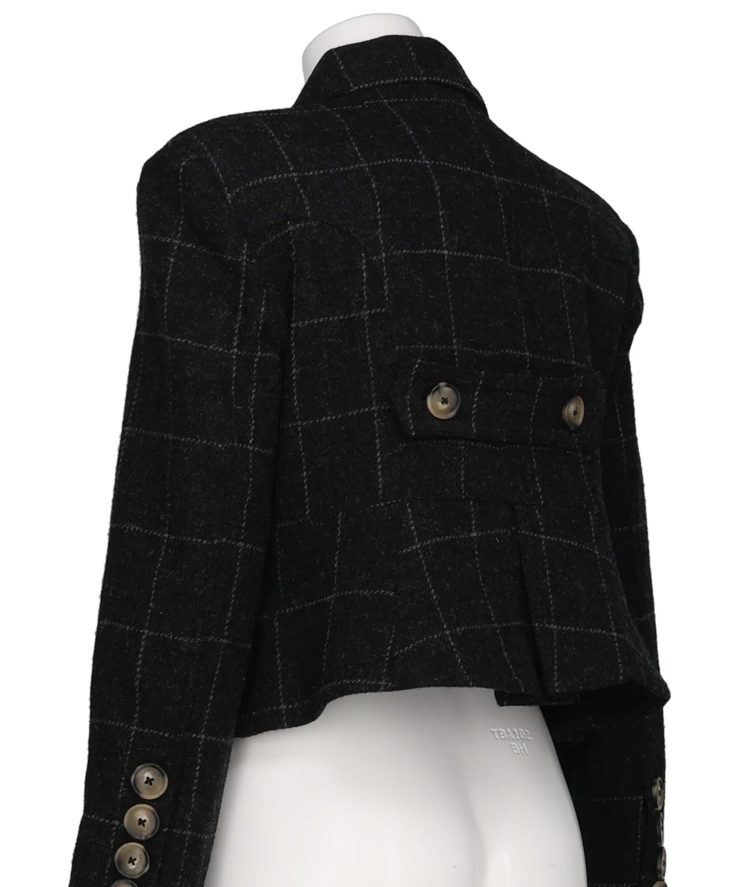 MELTON SHRUNKEN BLAZER WOVEN