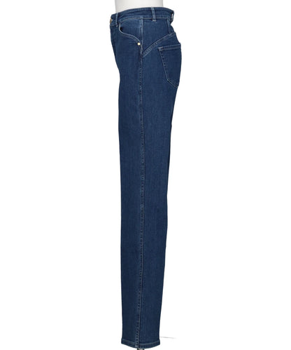 STRETCH STRAIGHT CUT JEANS