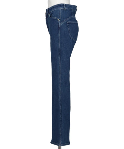 STRETCH CROPPED FLARE JEANS