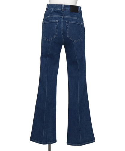 STRETCH CROPPED FLARE JEANS