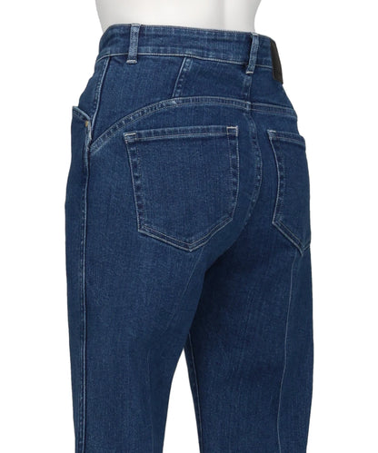 STRETCH CROPPED FLARE JEANS