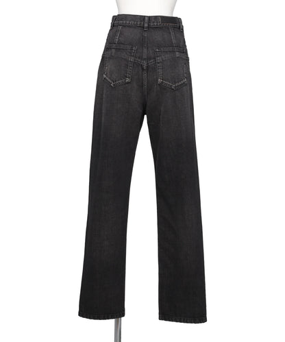 EMBROIDERED STRAIGHT JEANS