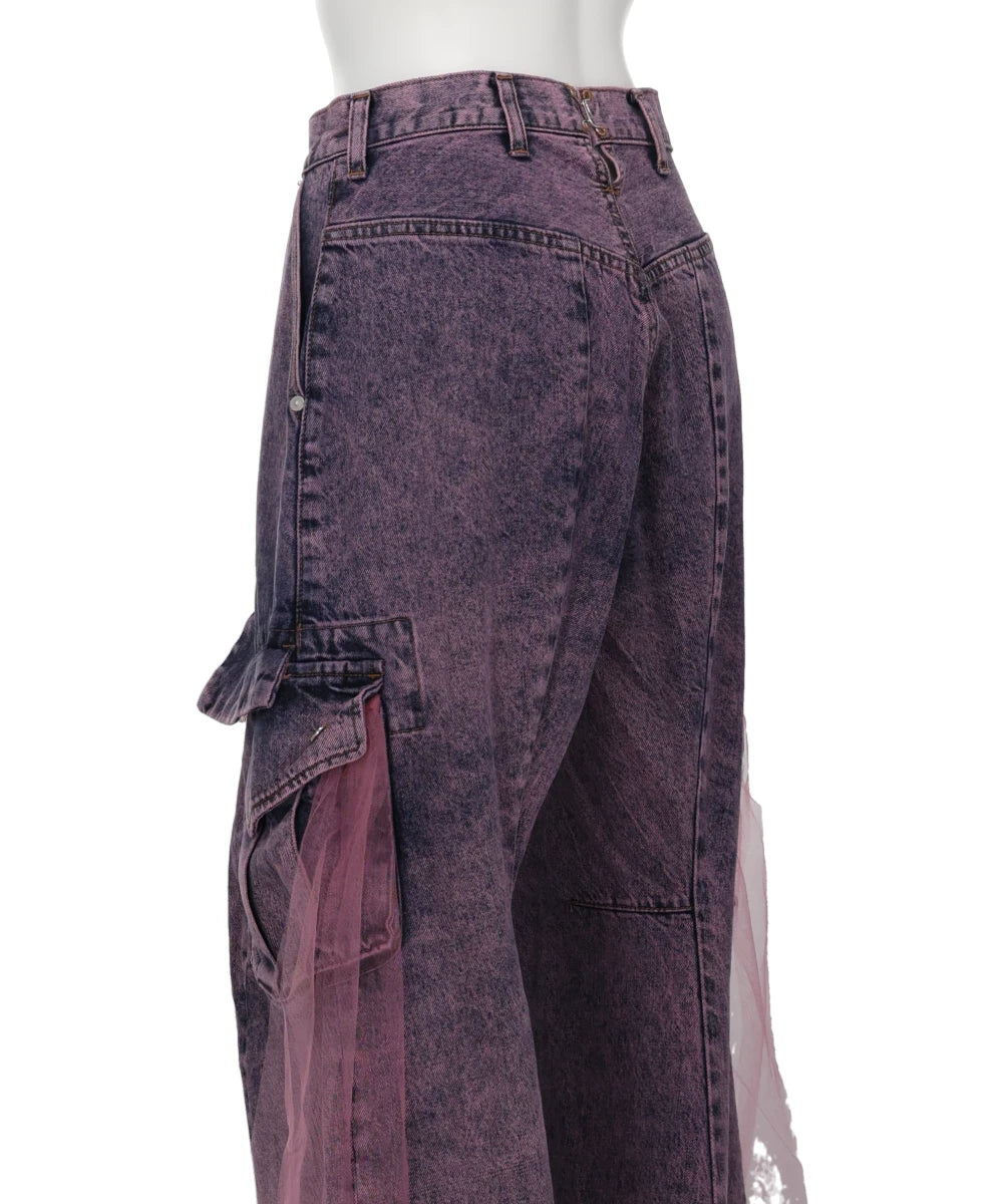 WIDE DENIM PANTS