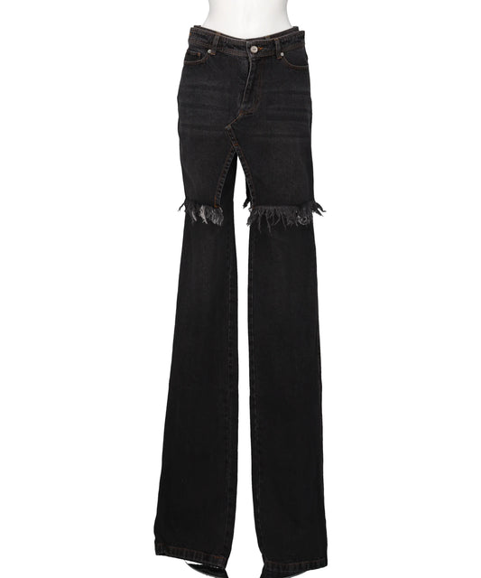 POOLDE（プールデ）LOOSE DENIM PANTS