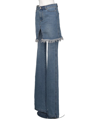 LOOSE DENIM PANTS