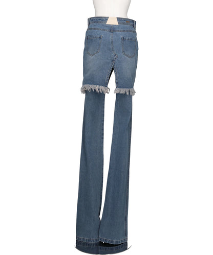 LOOSE DENIM PANTS