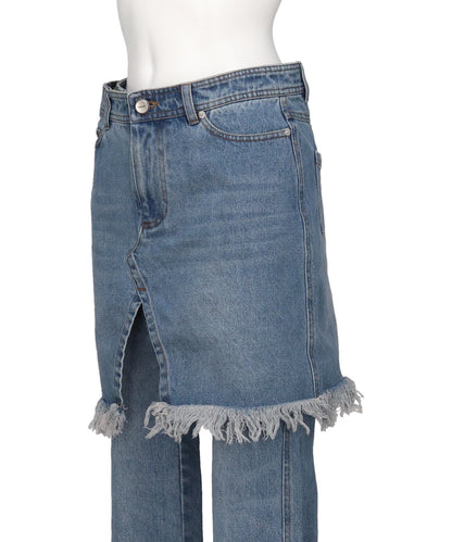 LOOSE DENIM PANTS