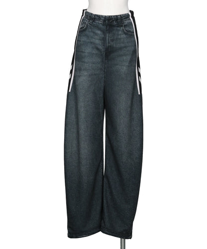 HUMMEL 00(ヒュンメルオー)TRANSCRIPTION DENIM SWEAT TROUSER