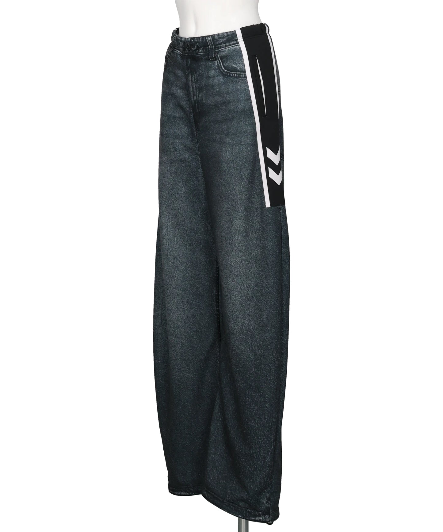 TRANSCRIPTION DENIM SWEAT TROUSER
