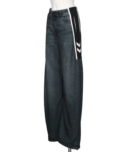 TRANSCRIPTION DENIM SWEAT TROUSER