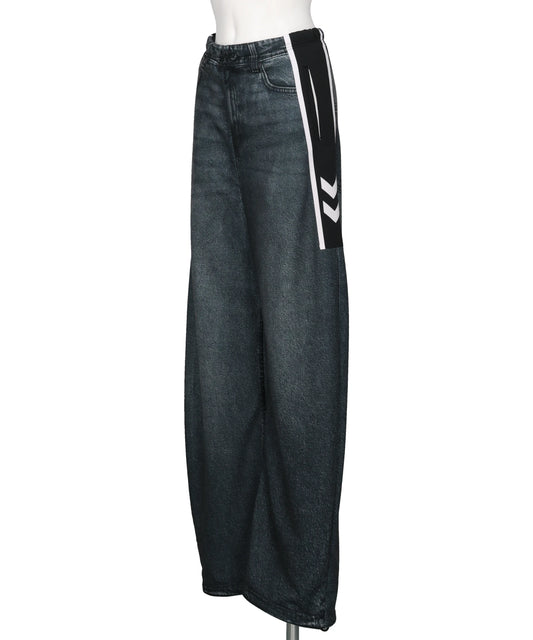 TRANSCRIPTION DENIM SWEAT TROUSER