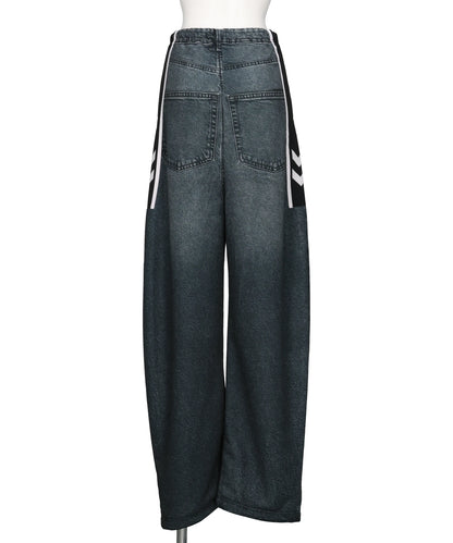 TRANSCRIPTION DENIM SWEAT TROUSER