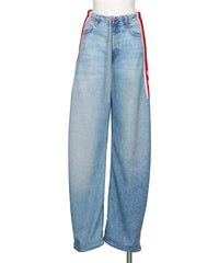 HUMMEL 00(ヒュンメルオー)TRANSCRIPTION DENIM SWEAT TROUSER