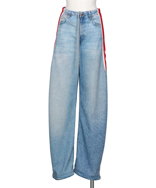 HUMMEL 00(ヒュンメルオー)TRANSCRIPTION DENIM SWEAT TROUSER