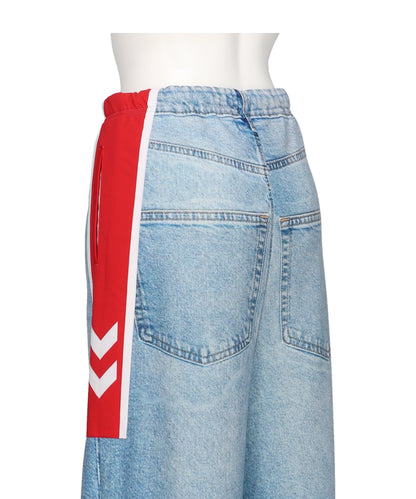TRANSCRIPTION DENIM SWEAT TROUSER