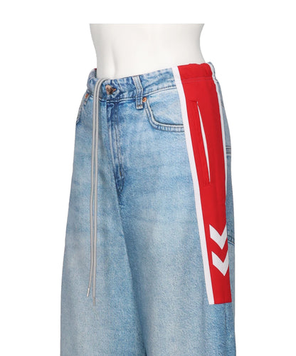 TRANSCRIPTION DENIM SWEAT TROUSER