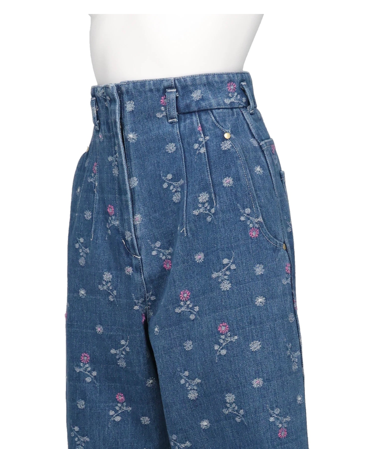 Mame Kurogouchi(マメクロゴウチ) 2026SS FLORAL JACQUARD HIGH