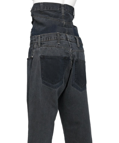 W WAIST DENIM PT GR