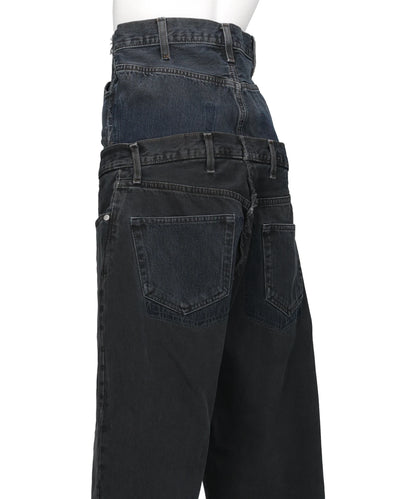 W WAIST DENIM PT GR