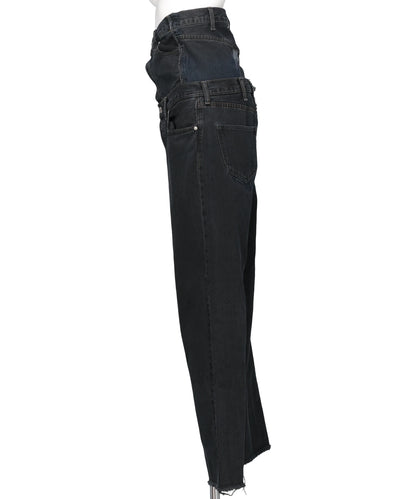 W WAIST DENIM PT GR