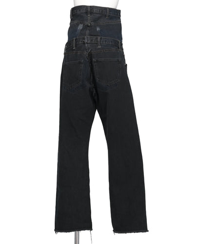 W WAIST DENIM PT GR