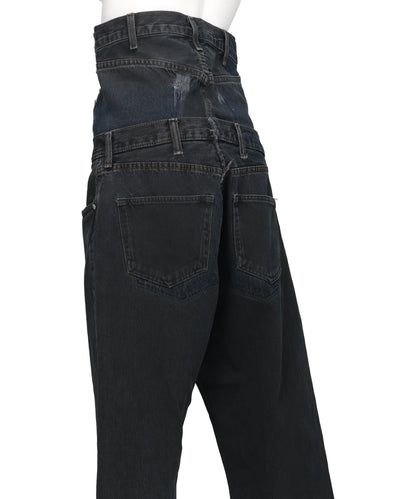 W WAIST DENIM PT GR