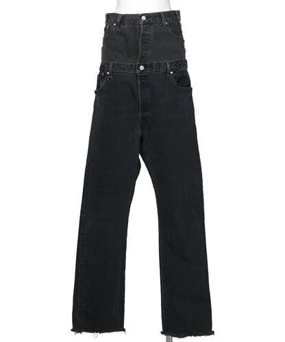 QUIITO(キイト) 2026SS　W WAIST DENIM PT GR　Q26S-T018GR