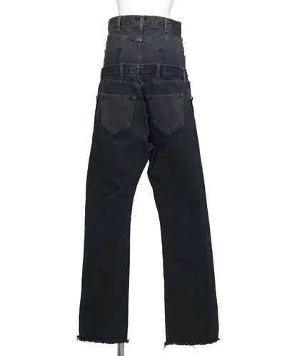 W WAIST DENIM PT GR
