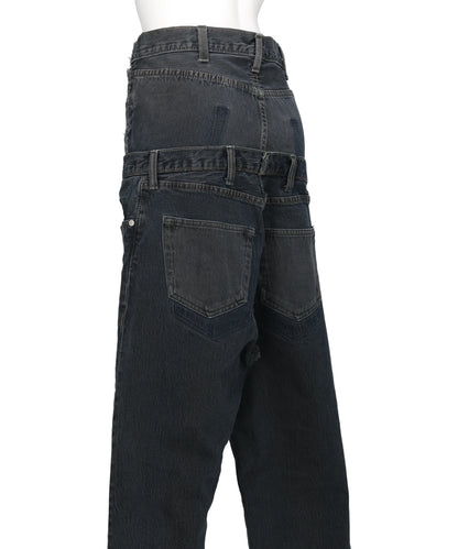 W WAIST DENIM PT GR