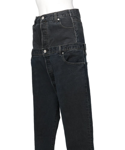 W WAIST DENIM PT GR
