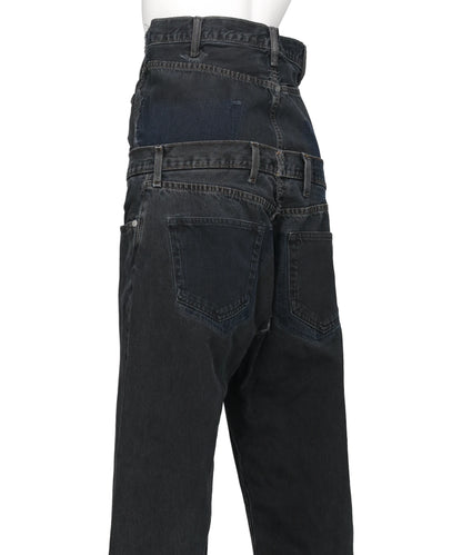 W WAIST DENIM PT GR
