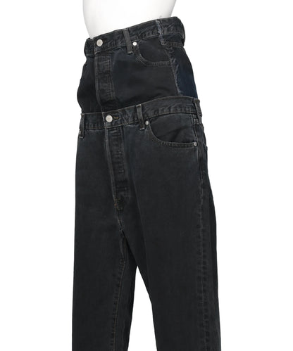W WAIST DENIM PT GR