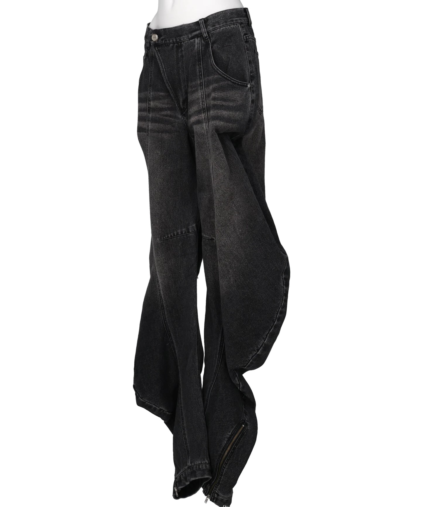 LIQUID DENIM PANTS